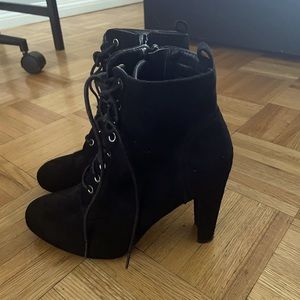 Hello, selling my heels/ wedges because I just never used them as much.